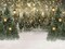 7×5ft Bokeh Snow Christmas Tree Photo Backdrop (	Random color) 7×5ft